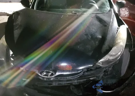 2013 Hyundai Elantra Gls из США, поврежденный, VIN 5NPDH4AE9DH214764